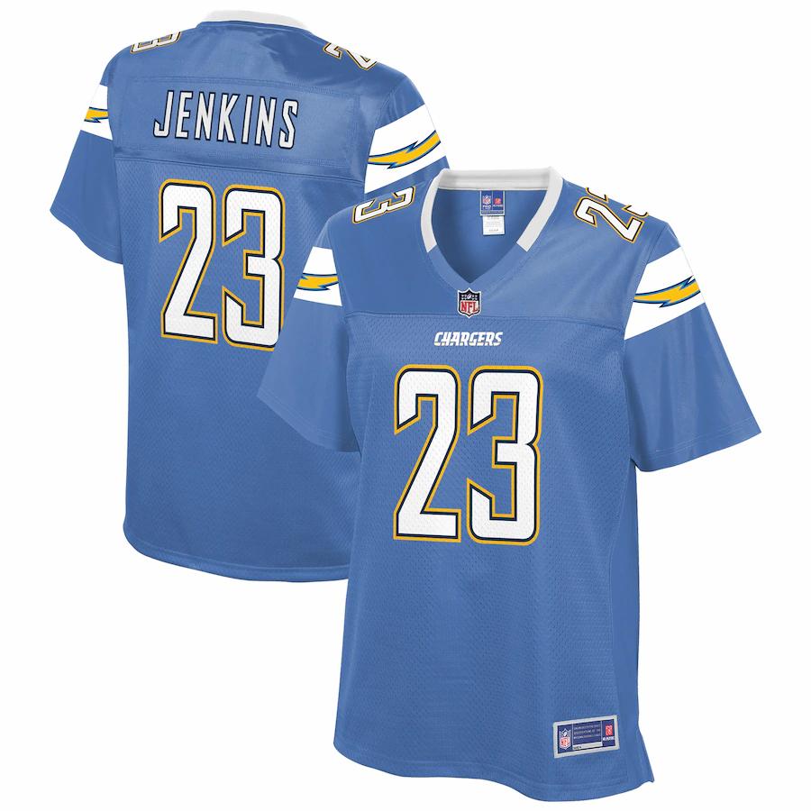 Rayshawn Jenkins Los Angeles Chargers Nfl Pro Line Womens Team Player Jersey Powder Blue