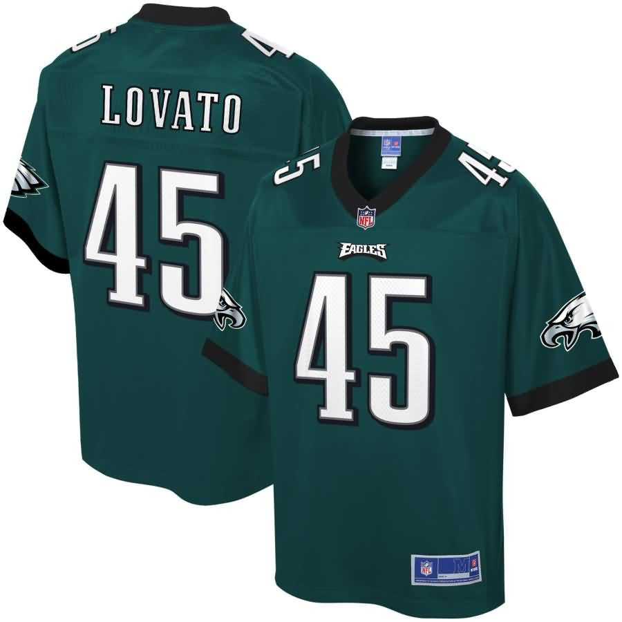 Rick Lovato Philadelphia Eagles Nfl Pro Line Youth Team Color Player Jersey Midnight Green