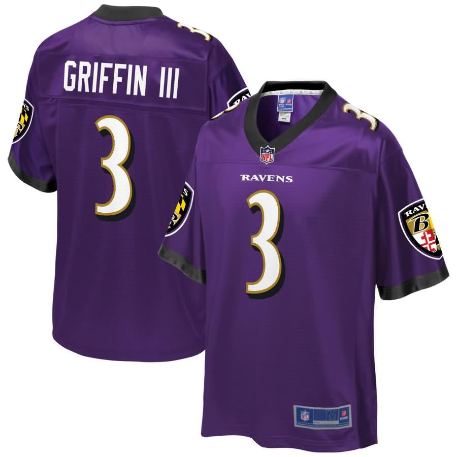 Robert Griffin Iii Baltimore Ravens Nfl Pro Line Player Jersey Purple