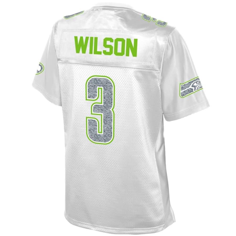 Russell Wilson Seattle Seahawks Nfl Pro Line Womens White Out Fashion Jersey White