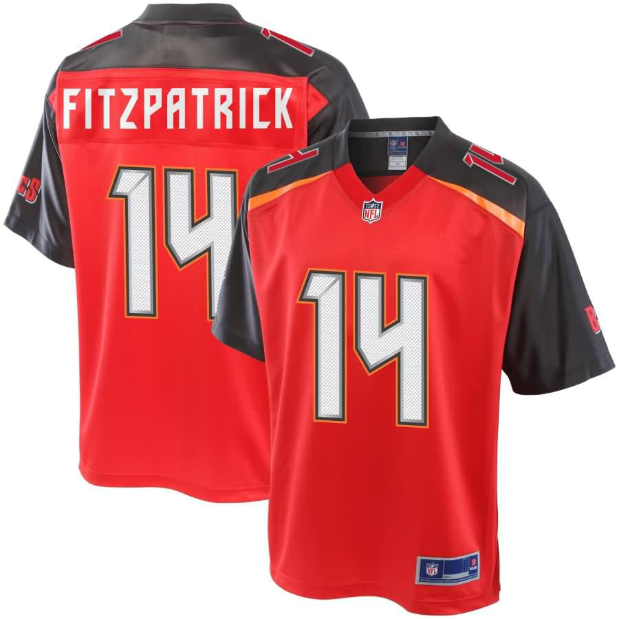 Ryan Fitzpatrick Tampa Bay Buccaneers Nfl Pro Line Youth Player Jersey Red