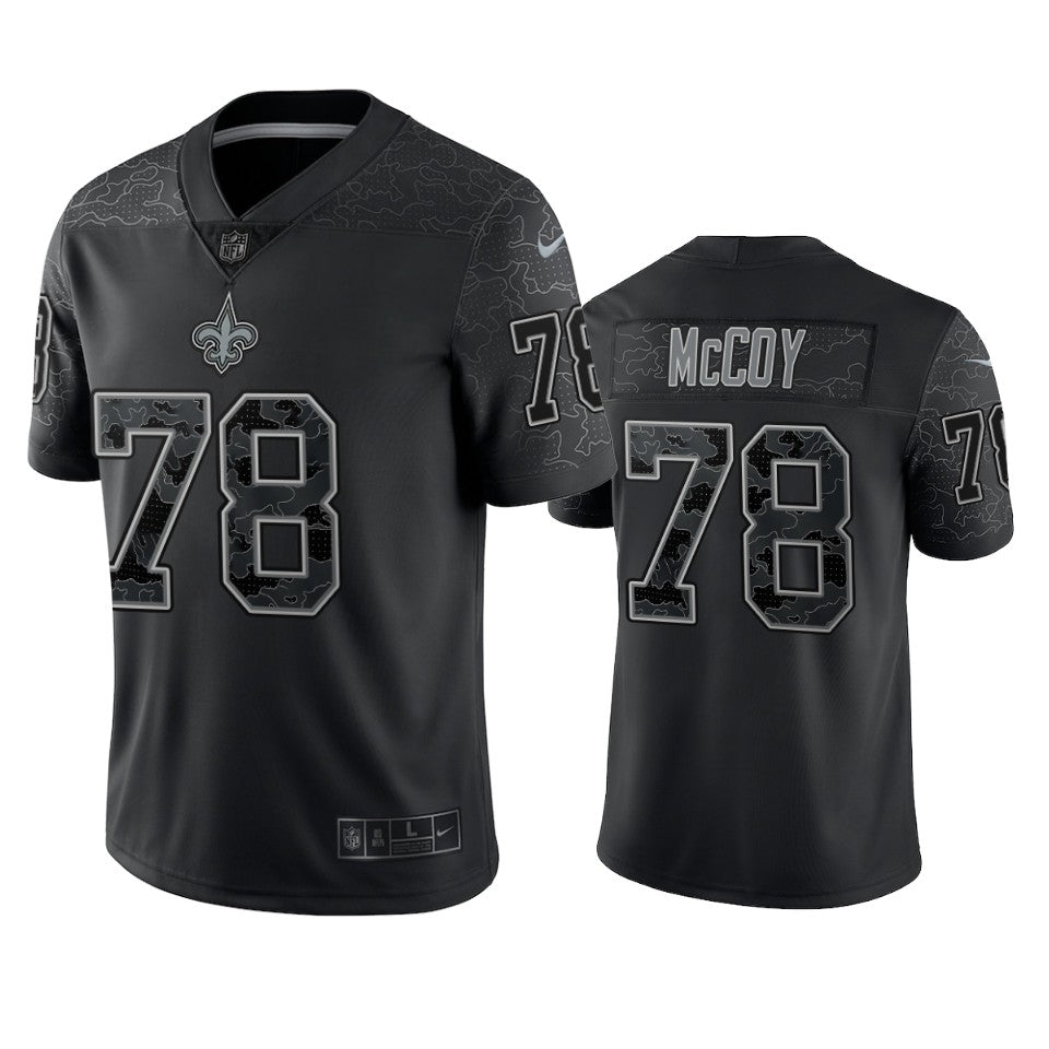 Saints Erik Mccoy Reflective Limited Black Jersey