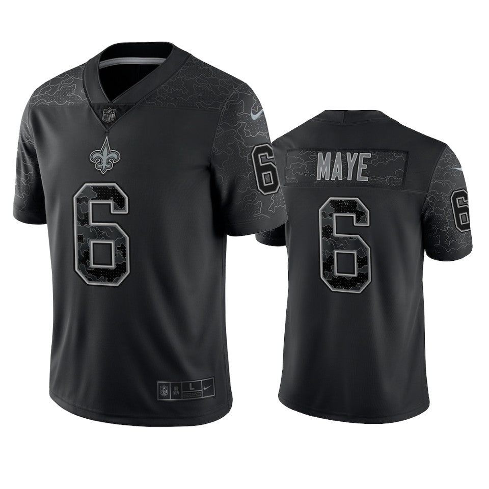 Saints Marcus Maye Reflective Limited Black Jersey