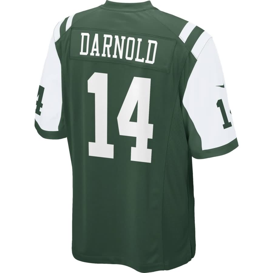 Sam Darnold New York Jets 2018 Nfl Draft First Round Pick Game Jersey Green