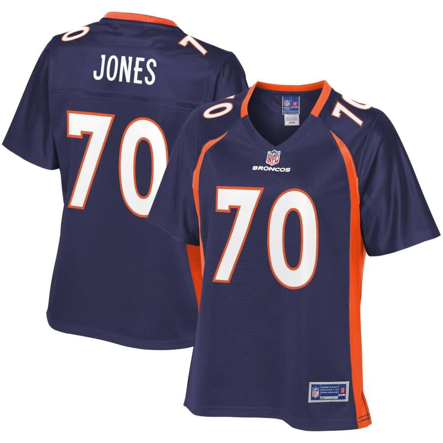 Sam Jones Denver Broncos Nfl Pro Line Womens Alternate Player Jersey Navy