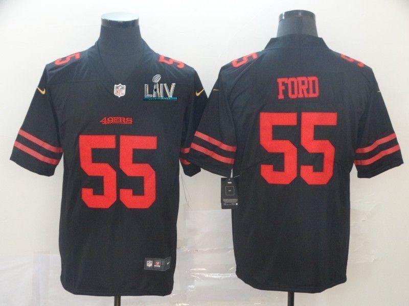 San Francisco 49ers Dee Ford 55 2020 Nfl Black Jersey Jersey
