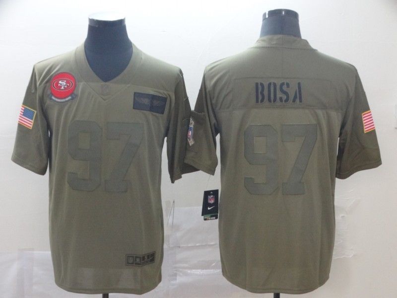 San Francisco 49ers Nick Bosa 97 2020 Nfl Camo Jersey Jersey