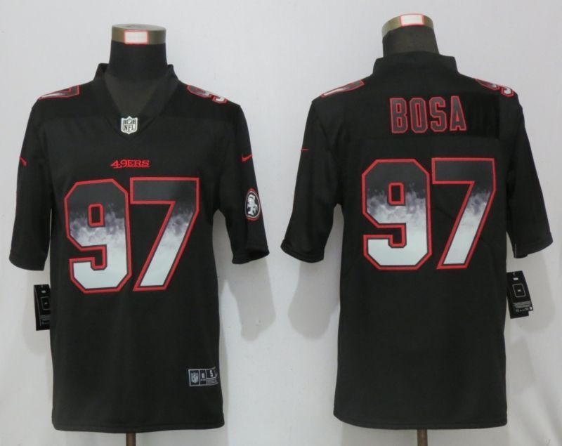 San Francisco 49ers Nick Bosa 97 Nfl 2020 Black Jersey