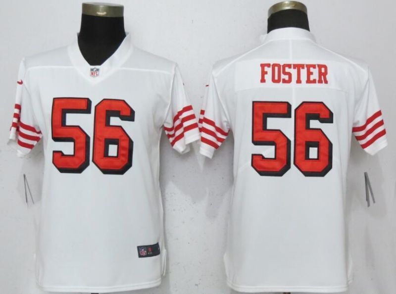 San Francisco 49ers Reuben Foster 56 2020 Nfl White Jersey Jersey