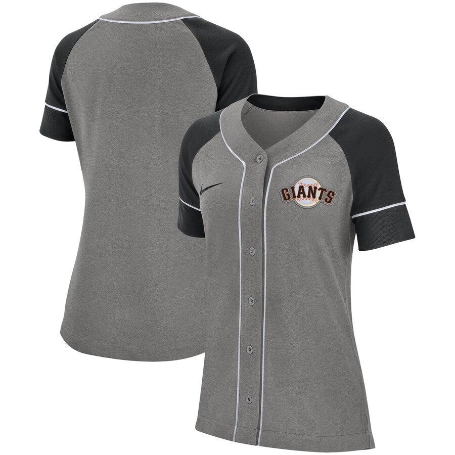 San Francisco Giants Nike Womens Classic Baseball Jersey Gray