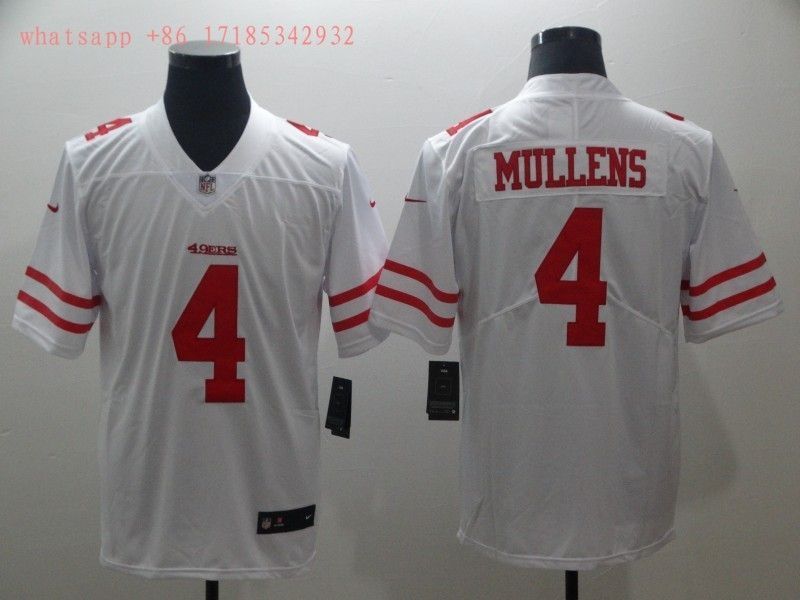 San Francisco Nick Mullens 4 2020 Nfl White Jersey Jersey