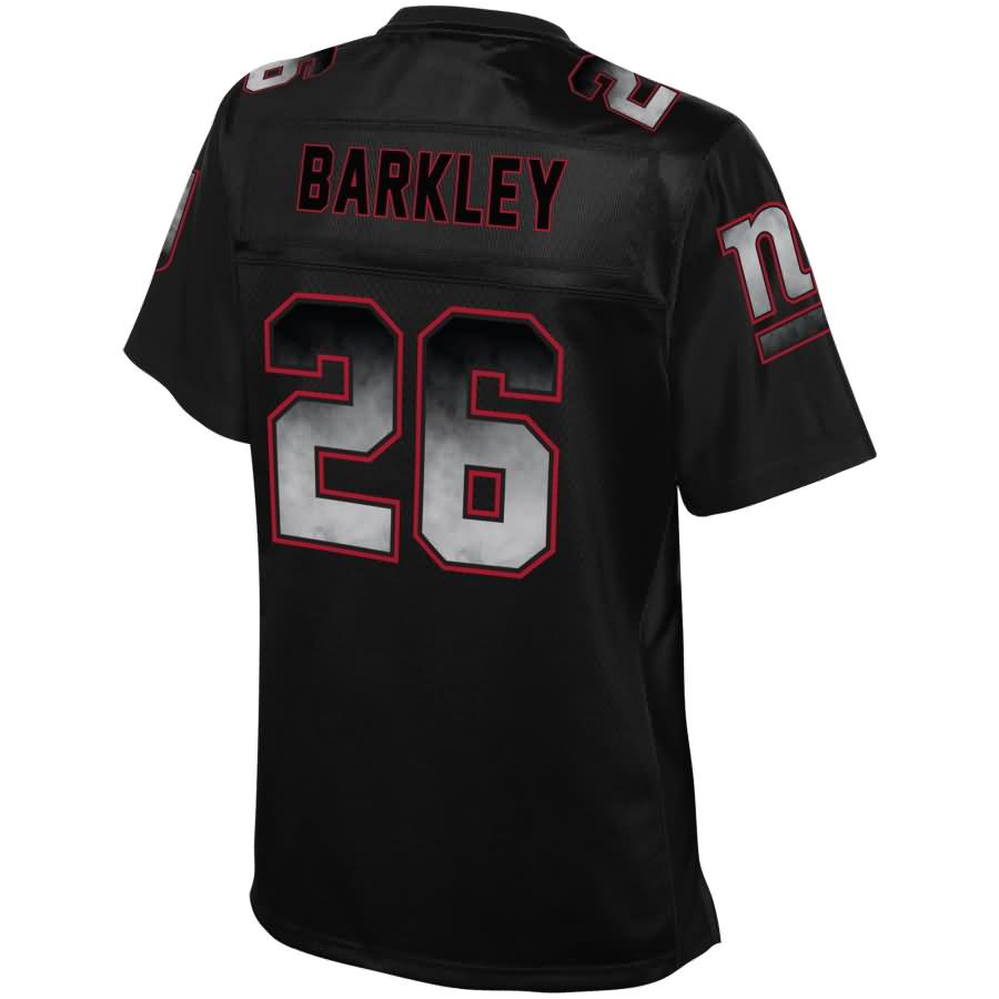 Saquon Barkley New York Giants Nfl Pro Line Womens Pro Line Smoke Fashion Jersey Black