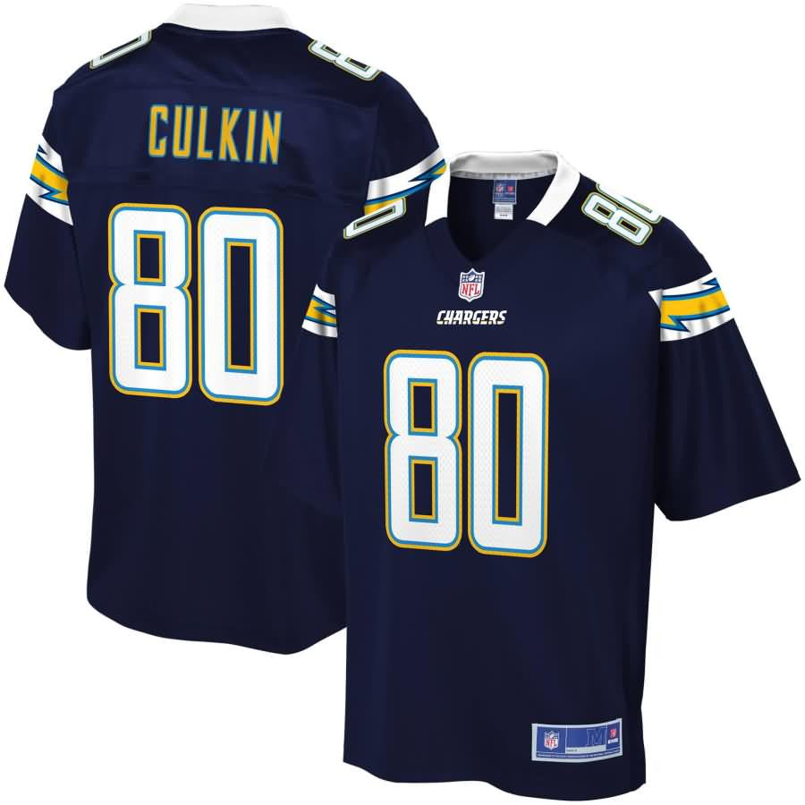 Sean Culkin Los Angeles Chargers Nfl Pro Line Youth Team Color Player Jersey Navy