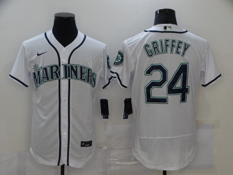 Seattle Mariners Ken Griffey Jr 24 2020 Mlb White Jersey