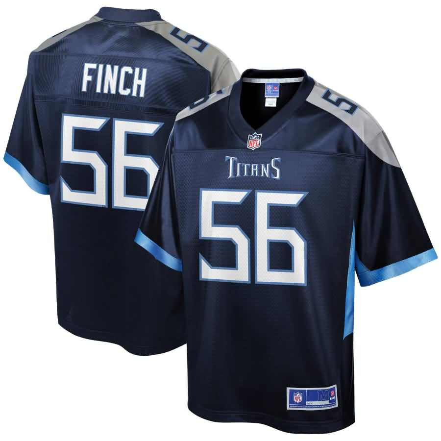 Sharif Finch Tennessee Titans Nfl Pro Line Team Player Jersey Navy