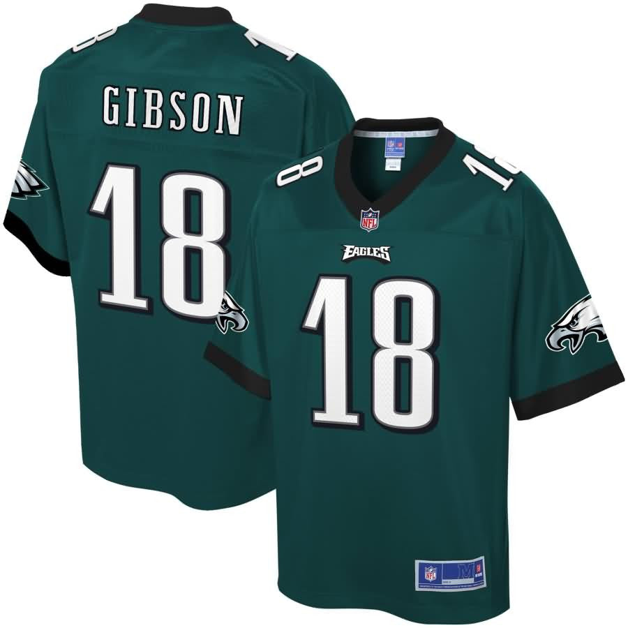 Shelton Gibson Philadelphia Eagles Nfl Pro Line Team Color Player Jersey Midnight Green