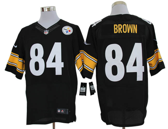 Size 60 4xl antonio Brown Pittsburgh Steelers 84 Black Stitched Nike Elite Nfl Jerseys