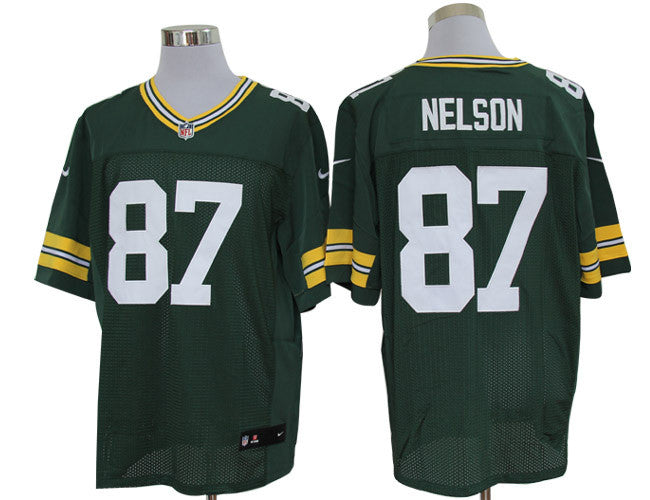 Size 60 4xl jordy Nelson Green Bay Packers 87 Green Stitched Nike Elite Nfl Jerseys