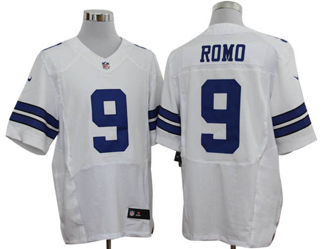 Size 60 4xl tony Romo Dallas Cowboys 9 White Stitched Nike Elite Nfl Jerseys