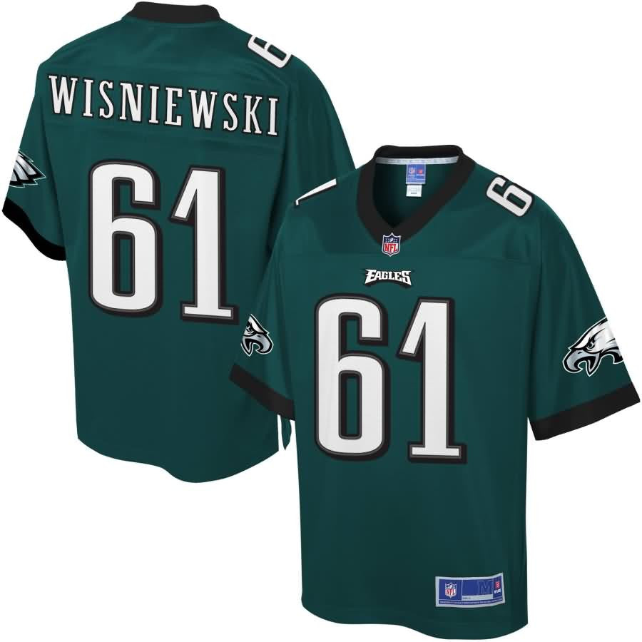 Stefen Wisniewski Philadelphia Eagles Nfl Pro Line Youth Player Jersey Midnight Green