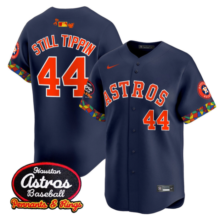 Still Tippin Jersey #44 Houston Astros x El Tiempo Cantina Vapor Premier Limited