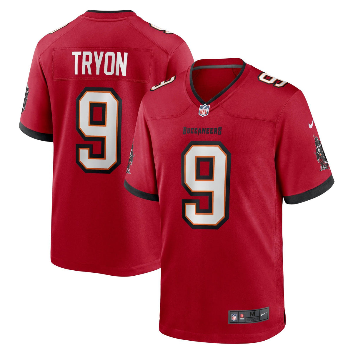 Tampa Bay Buccaneers Joe Tryon Red 2021 Nfl Draft First Round Pick 32 Game Mens Jersey Gift For Buccaneers Fans