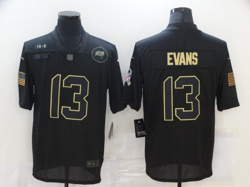 Tampa Bay Buccaneers Mike Evans 13 Nfl 2020 Black Jersey