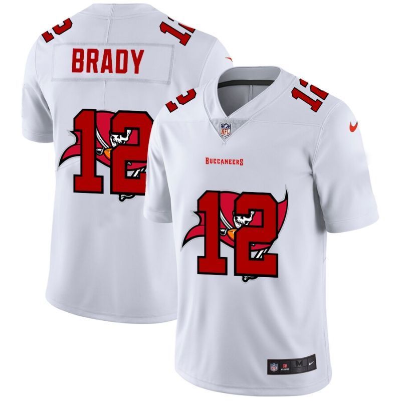 Tampa Bay Buccaneers Tom Brady 12 Nfl 2020 White Jersey