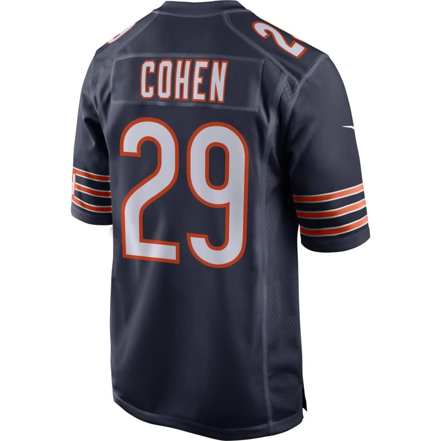 Tarik Cohen Chicago Bears Nfl Draft Game Jersey Navy