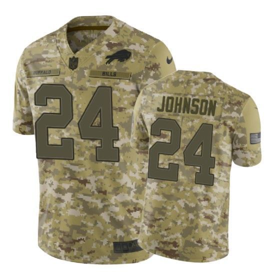 Taron Johnson Jersey Nfl Camo Buffalo Bills