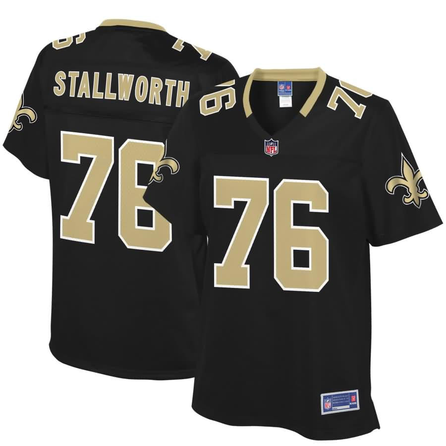 Taylor Stallworth New Orleans Saints Nfl Pro Line Womens Player Jersey Black