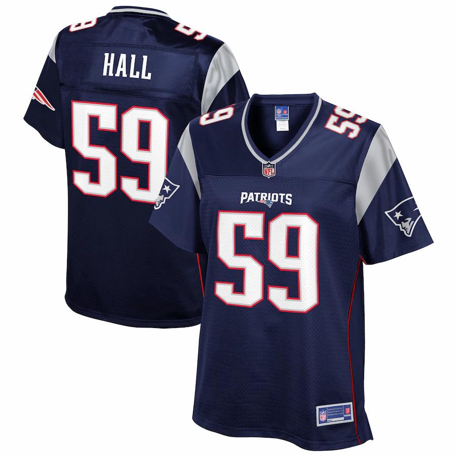 Terez Hall New England Patriots Nfl Pro Line Womens Player Jersey Navy