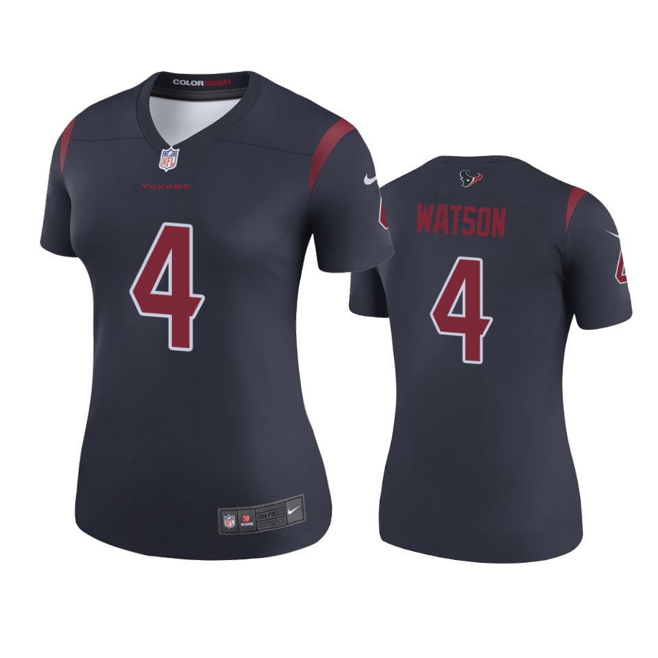 Texans Deshaun Watson Navy Color Rush Legend Jersey