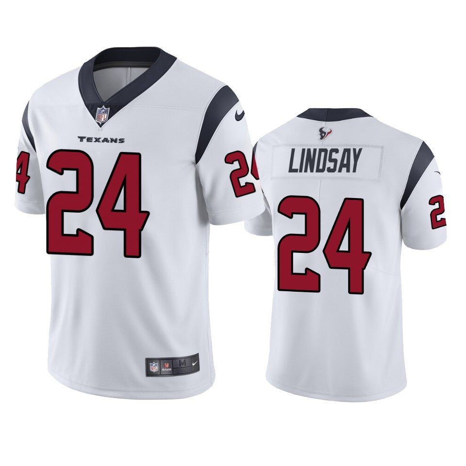 Texans Phillip Lindsay Vapor Limited White Jersey