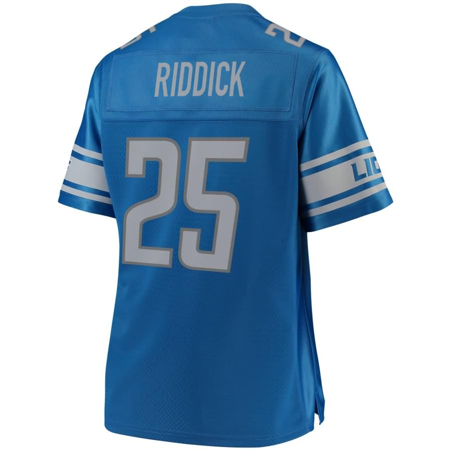 Theo Riddick Detroit Lions Nfl Pro Line Womens Team Color Player Jersey Blue