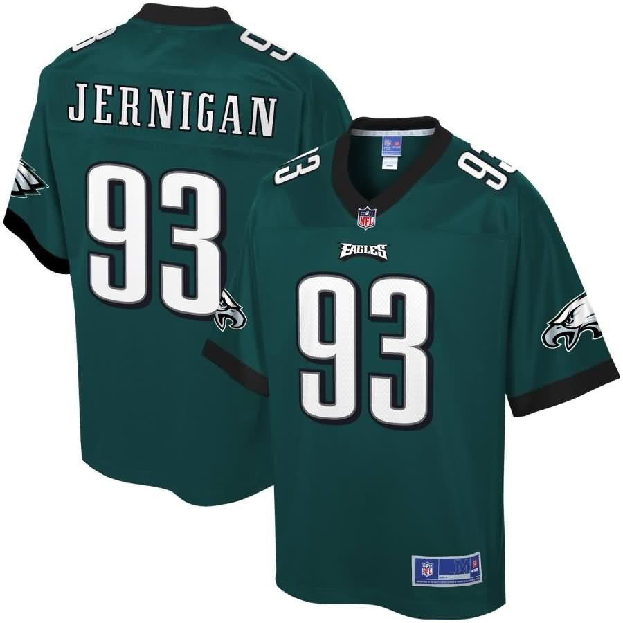 Tim Jernigan Philadelphia Eagles Nfl Pro Line Team Color Player Jersey Midnight Green