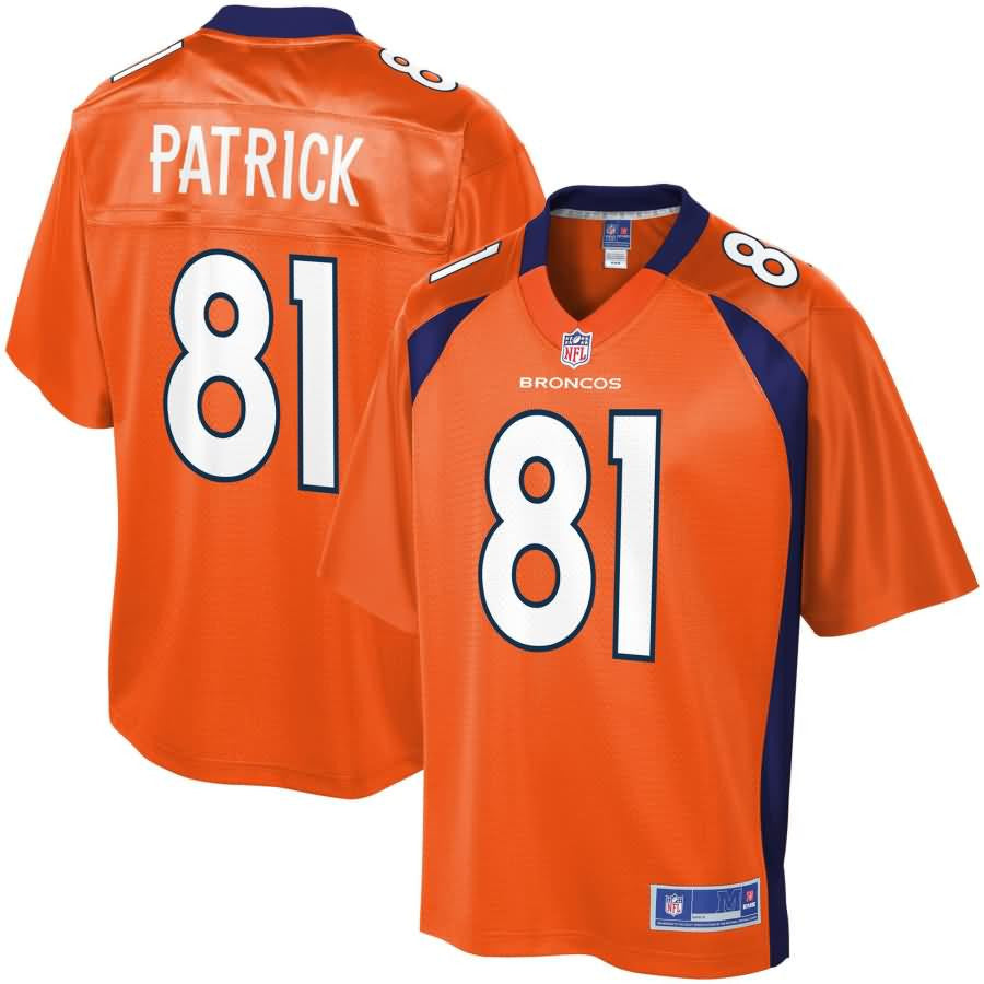 Tim Patrick Denver Broncos Nfl Pro Line Youth Team Color Player Jersey Orange