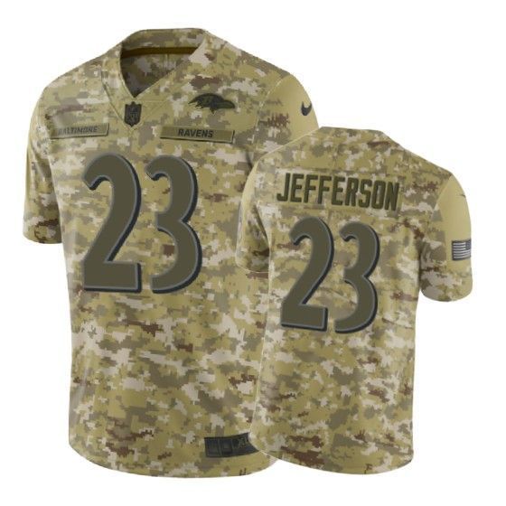 Tony Jefferson Jersey Nfl Camo Baltimore Ravens