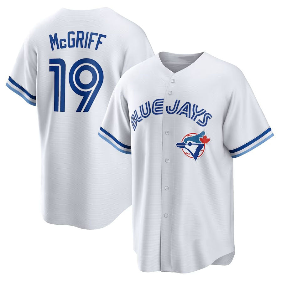 Toronto Blue Jays #19 Fred McGriff Cooperstown Collection 2023 Hall of Fame Inli