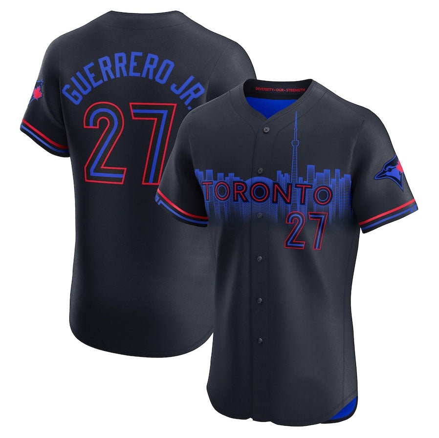 Toronto Blue Jays #27 Vladimir Guerrero Jr. 2024 City Connect Elite Player Jerse
