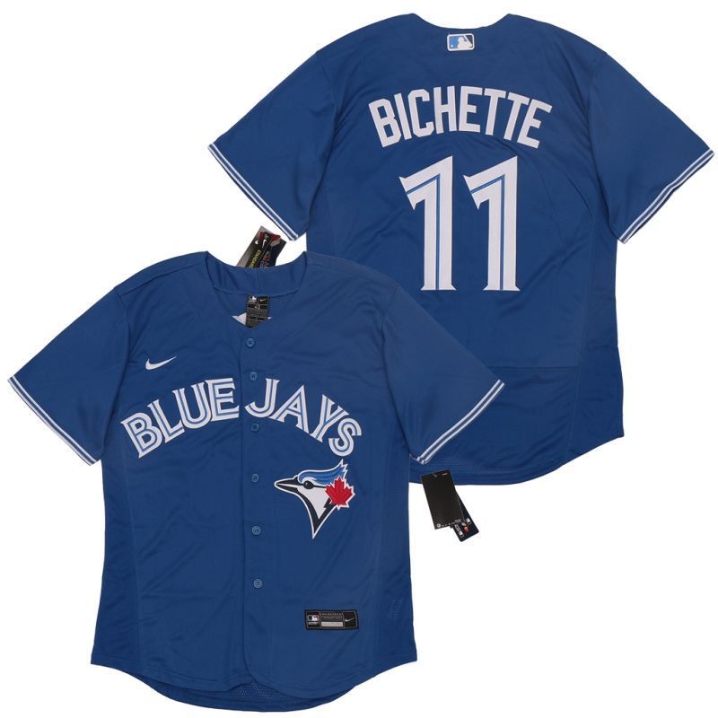 Toronto Blue Jays Bo Bichette 11 2020 Mlb Navy Blue Jersey