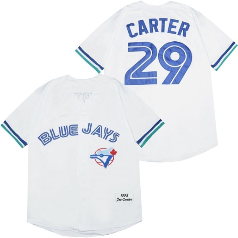 Toronto Blue Jays Joe Carter 29 2020 Mlb White Jersey