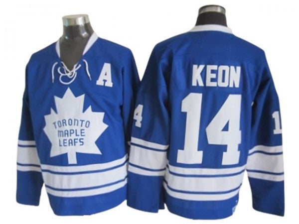 Toronto Maple Leafs #14 Dave Keon 1967 Vintage CCM Jersey Blue