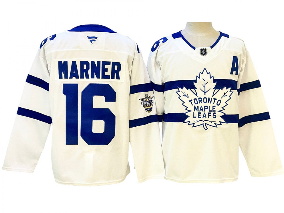 Toronto Maple Leafs #16 Mitchell Marner 2018 Stadium Series Jersey White