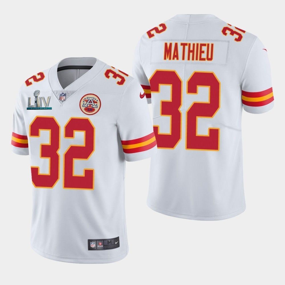 Tyrann Mathieu 32 Kansas City Chiefs 2020 Nfl White Jersey Jersey