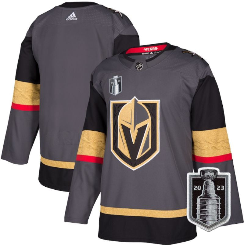 Vegas Golden Knights Blank Grey 2023 Stanley Cup Final Stitched Jersey