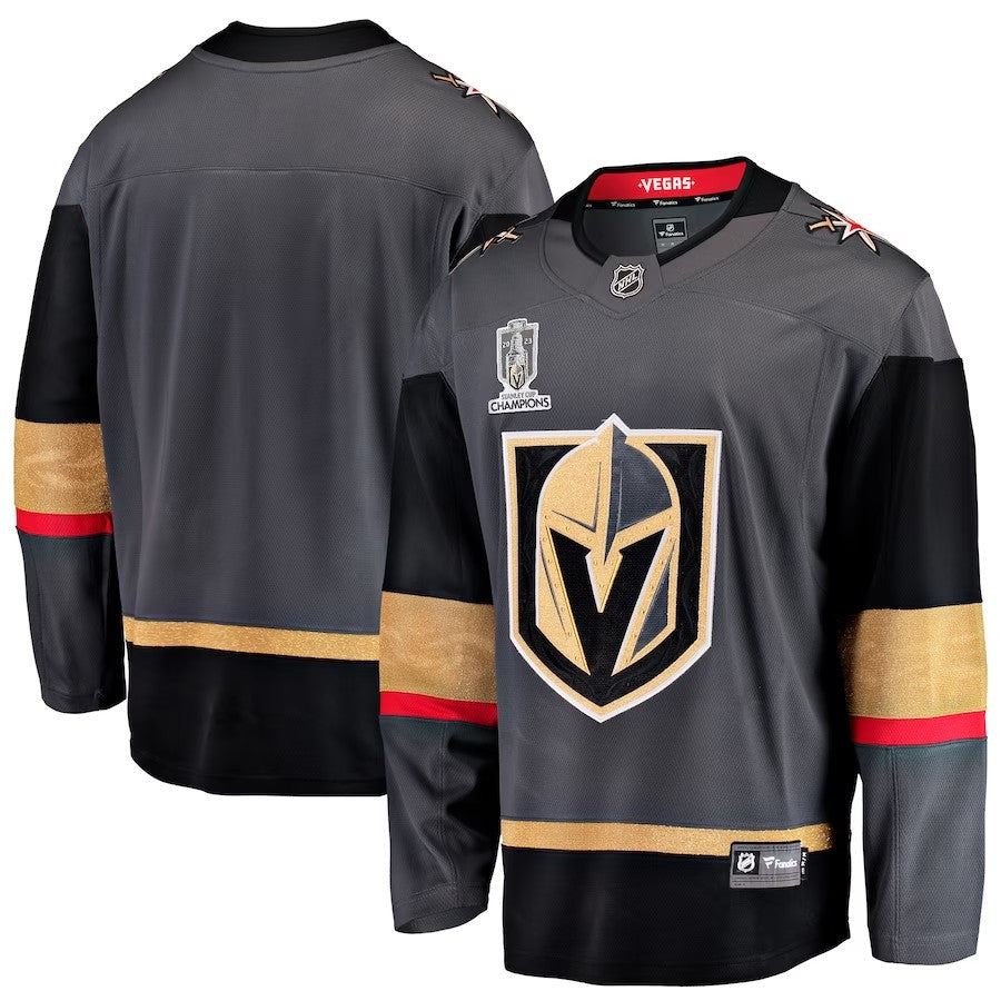 Vegas Golden Knights Fanatics Branded 2023 Stanley Cup Champions Alternate Breakaway Jersey Black