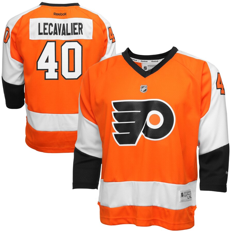 Vincent Lecavalier Philadelphia Flyers Reebok Youth Replica Player Hockey Jersey Orangewhite