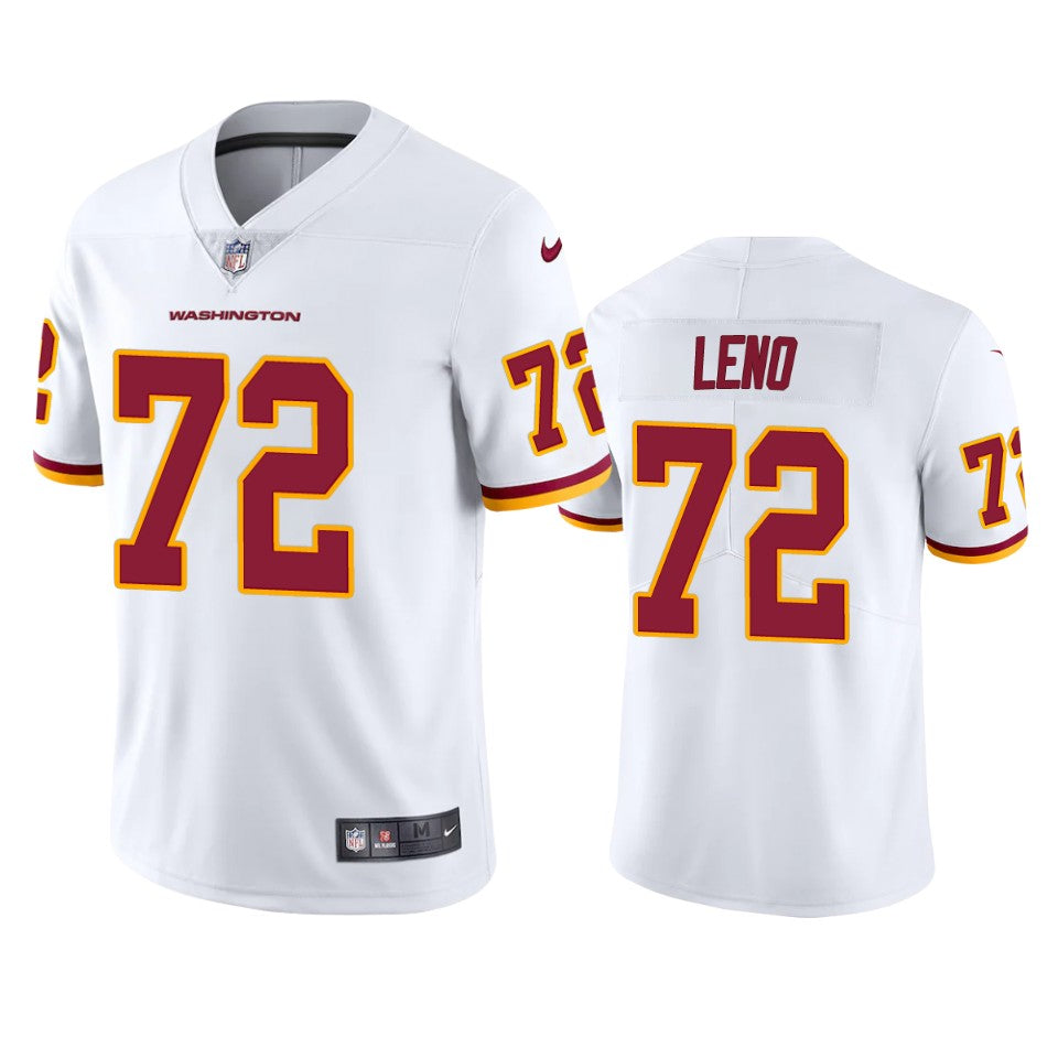 Washington Football Team Charles Leno Vapor Limited White Jersey