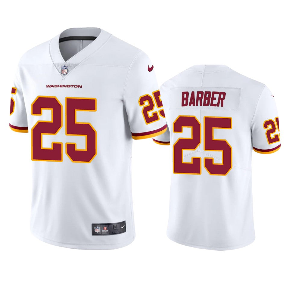 Washington Football Team Peyton Barber Vapor Limited White Jersey
